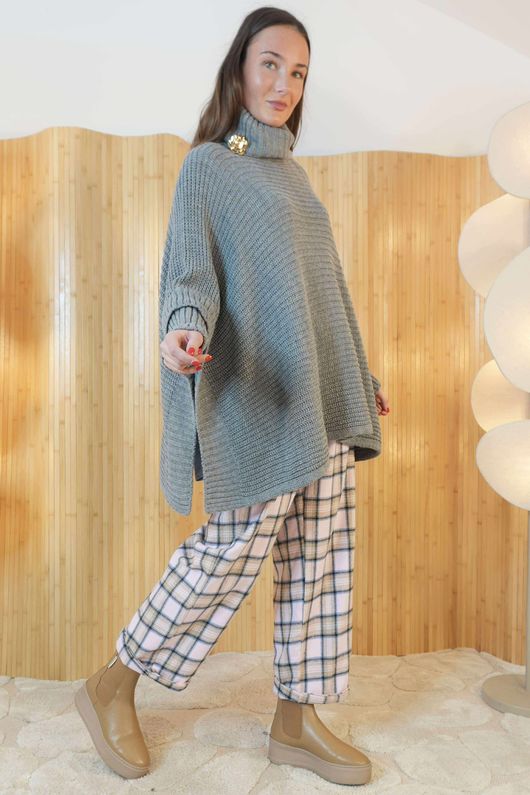 Traitor Blanket Knit Grey Marl /18=